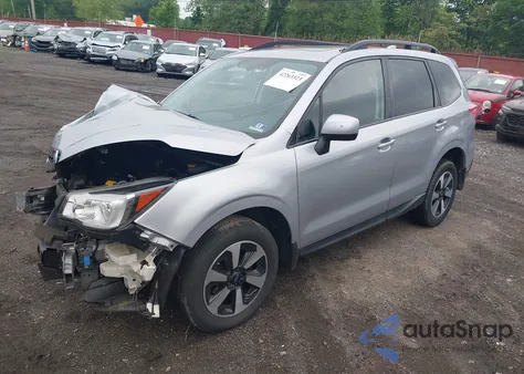 2018 Subaru Forester 2.5I Premium из США, поврежденный, VIN JF2SJAEC4JH432609